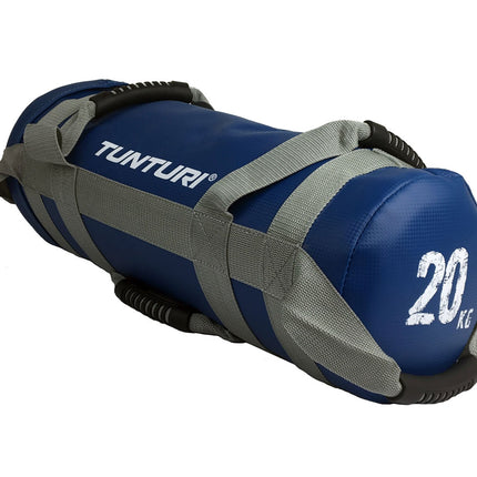 Painopussi TUNTURI Strengthbag 20kg, sininen