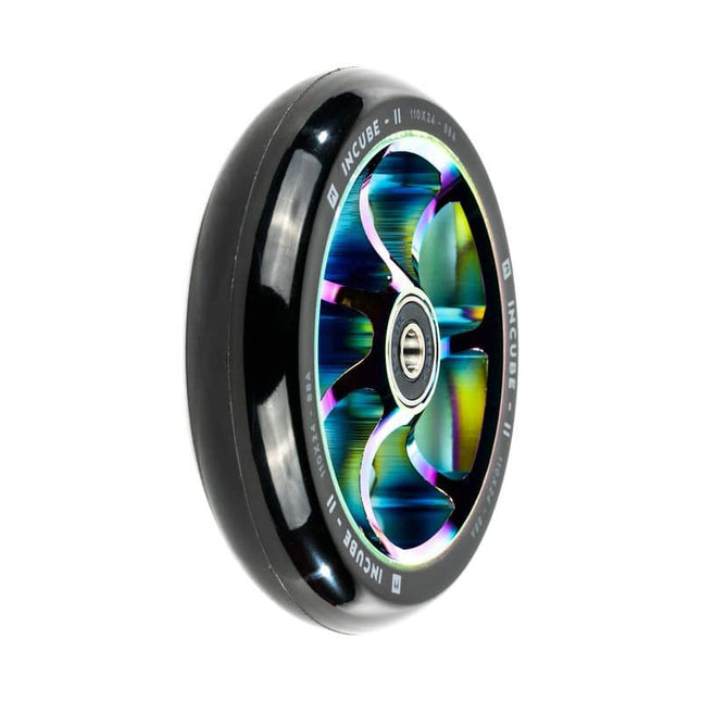 Skootterin pyörä Ethic Incube Wheel V2 100 mm Rainbow