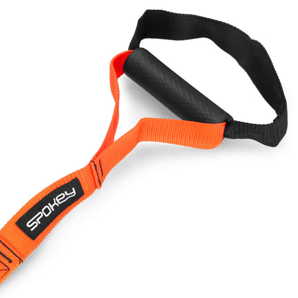 Säädettävä harjoitusvyö SPOKEY Lilt, musta-oranssi