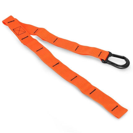 Säädettävä harjoitusvyö SPOKEY Lilt, musta-oranssi