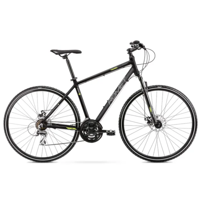 Hybridipyörä ROMET Orkan 1 M, musta-vihreä (M)