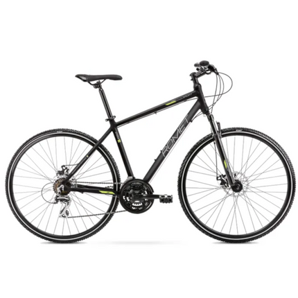 Hybridipyörä ROMET Orkan 1 M, musta-vihreä (M)