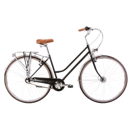 Kaupunkipyörä ROMET Vintage Classic D, musta (M)