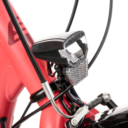 Nuorten pyörä S´COOL Wave Steel LTD, 26" koralli/punainen