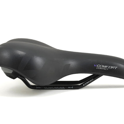 Satula LIV Contact Comfort, musta