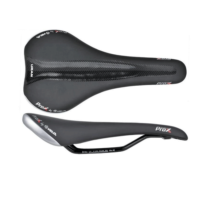 Satula VELO ProX VL-3421 D1 Zone Base Cut Uran musta, 274 x 157 mm