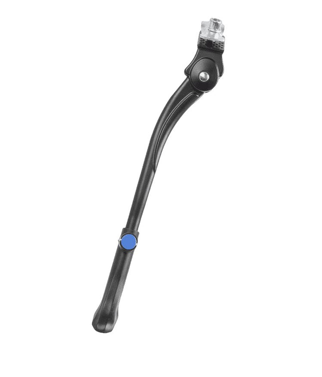 Jalka keskijuoksulle, säädettävä, 24"-29", musta sinisellä napilla