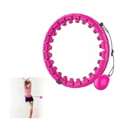 Hierova hulavanne painolla Smart Hula Hoop M2, pinkki