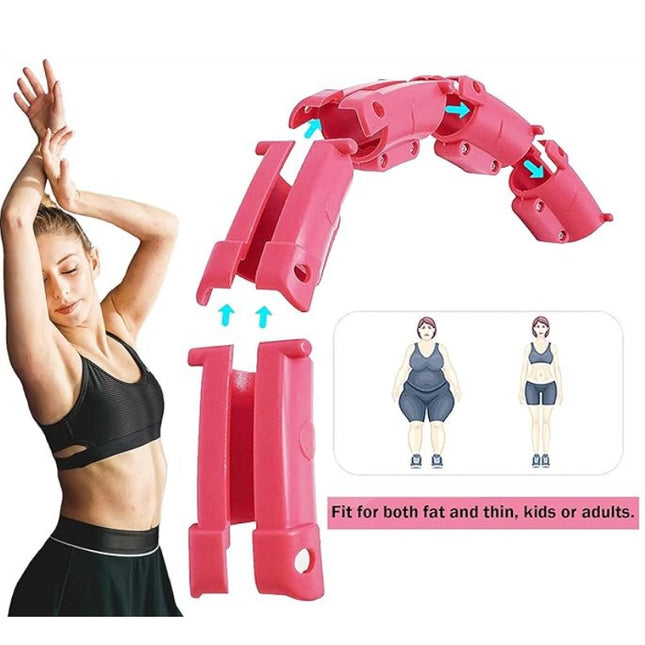 Hierova hulavanne painolla Smart Hula Hoop HHP007, pinkki