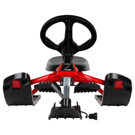 Ohjauspyörä STIGA Iconic, punainen/musta