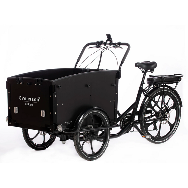 Sähkökäyttöinen CARGOBIKE of Sweden SVENSSON Family