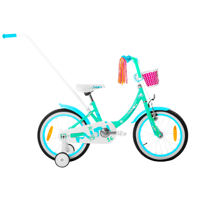 Lasten polkupyörä Tabou Mini Alu 16", 4-6-vuotiaille