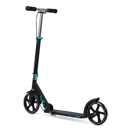 Skootteri SOKE City, musta-turkoosi