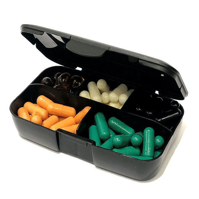 Tablettirasia TREC BOX TABLETTEILLE - VAHVEMPI YHDESSÄ, musta