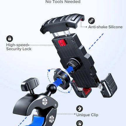 Puhelinteline polkupyörään JOYROOM JR-ZS264, musta