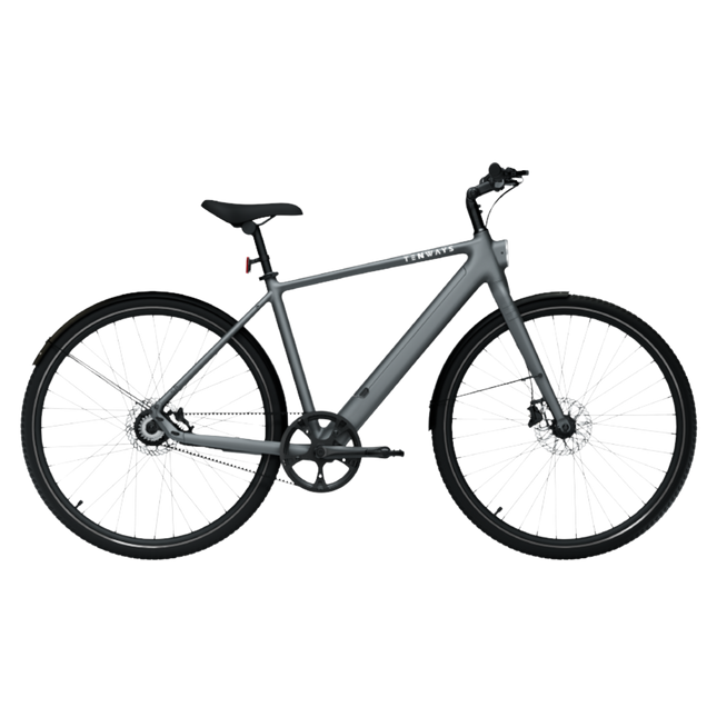Sähköpyörä TENWAYS CGO600 PRO (2025) Kivenharmaa (S)