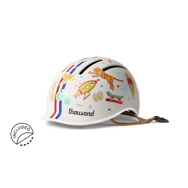 Lasten kypärä THOUSAND Thousand Jr., Speedway Creme