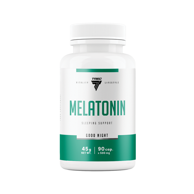 Ravintolisä uneen TREC MELATONIN 90 kapselia