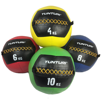 Täytepallo Tunturi Seinäpallo 4 kg, keltainen