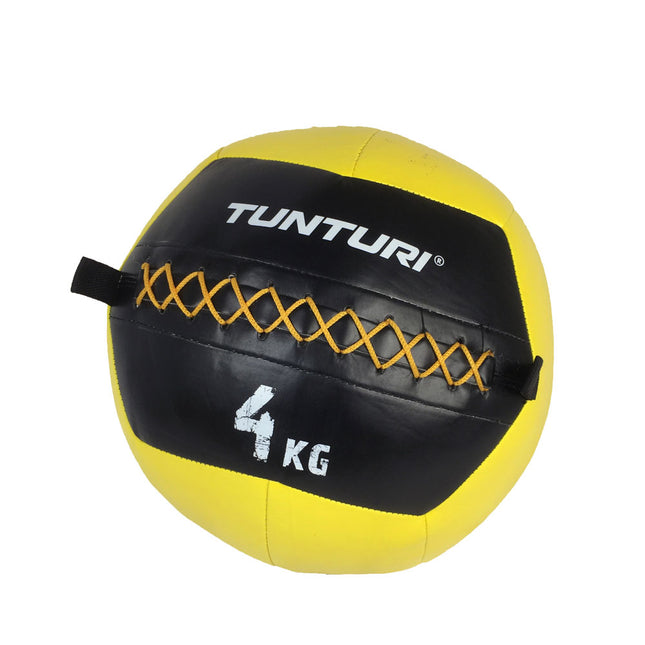 Täytepallo Tunturi Seinäpallo 4 kg, keltainen