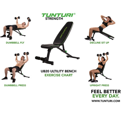 Treenipenkki Tunturi UB20 Utility Bench