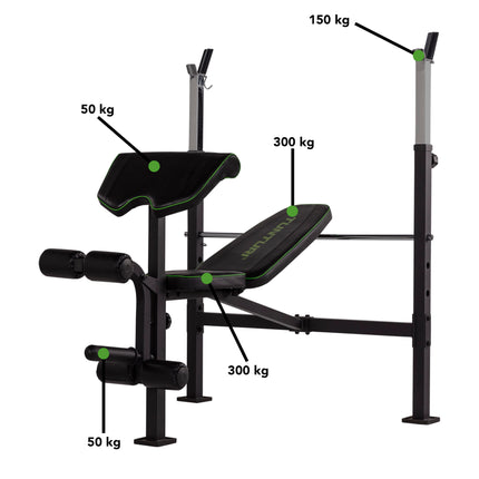 Treenipenkki Tunturi WB60 Olympic Width Weight Penkki