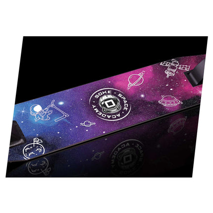 Temppuskootteri SOKE EVO, musta-pinkki-sininen