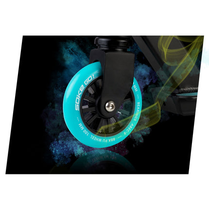 Stunt-skootteri SOKE GO! musta ja keltainen