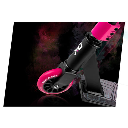 Stunt-skootteri SOKE GO! musta ja pinkki