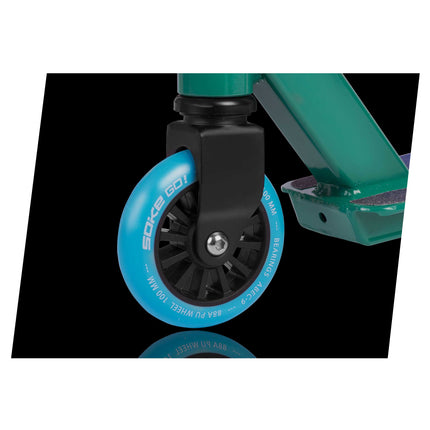 Stunt-skootteri SOKE GO! vihreä-sininen