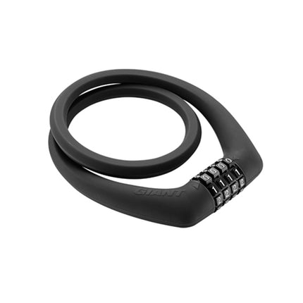 Kaapelilukko GIANT SURELOCK GUMI Musta, musta
