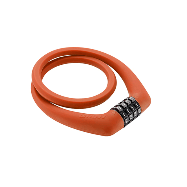Kaapelilukko GIANT SURELOCK KUMIORANSI
