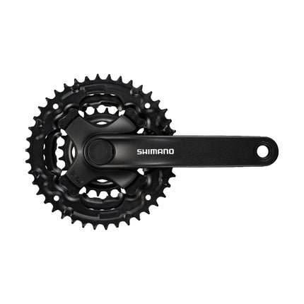 Kampisarja Shimano 6/7/8-speed musta FC-TY301 48/38/28T 170mm