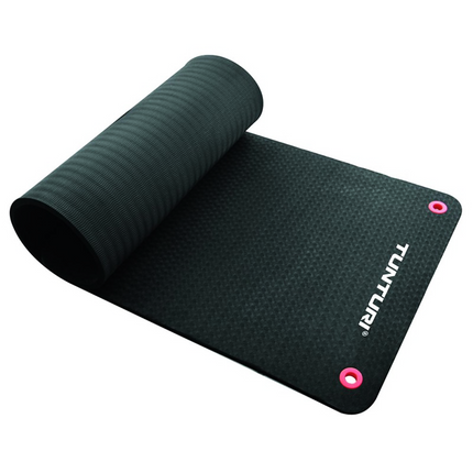 Voimistelumatto TUNTURI Fitnessmat Pro, 180cm, musta