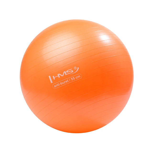 Voimistelupallo HMS YB02N Gym Ball 55 cm, oranssi