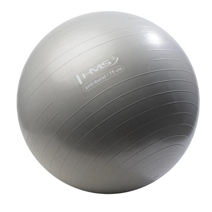 Voimistelupallo HMS YB02N Gym Ball 75 cm, harmaa