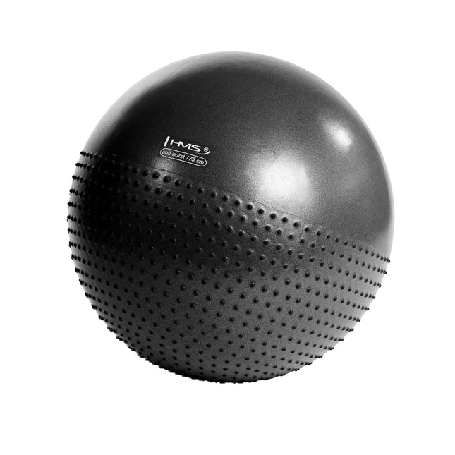 Voimistelupallo HMS YB03N Gym Ball 75 cm, musta