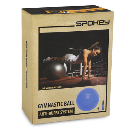 Voimistelupallo SPOKEY Fitball III, 65 cm, sininen
