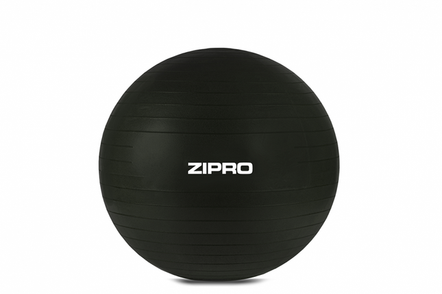 Voimistelupallo ZIPRO Anti-Burst Voimistelupallo 65cm, musta