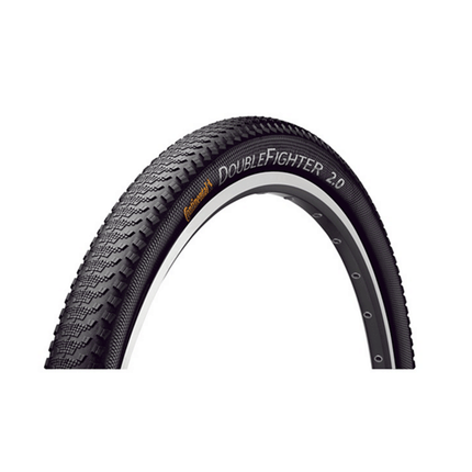 Ulkorengas CONTINENTAL MTB DOUBLE FIGHTER III 27" 27.5 X 2.0 Black Reflex