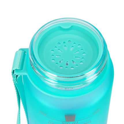 Vesipullo NILS NCD04, 950 ml, vaaleanpunainen-vihreä