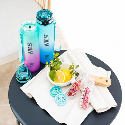 Vesipullo NILS NCD04, 950 ml, sininen