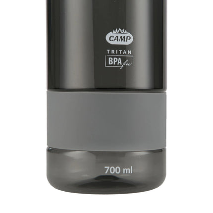 Vesipullo NILS NCD07, 700 ml, musta-harmaa