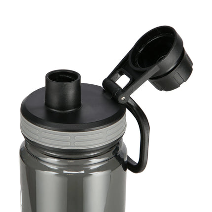 Vesipullo NILS NCD07, 700 ml, musta-harmaa