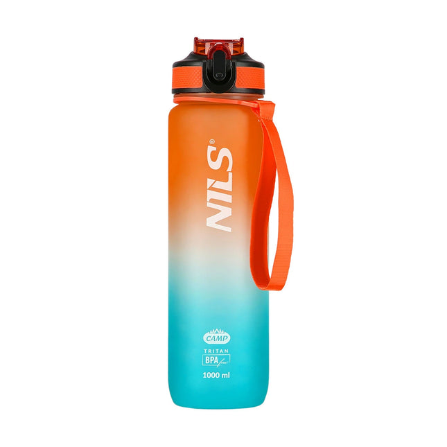 Vesipullo NILS NCD68, 1000 ml, oranssinsininen