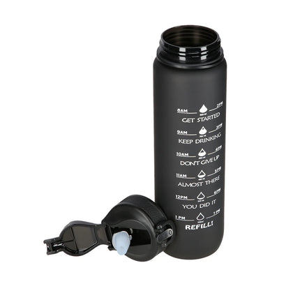 Vesipullo NILS NCD68, 1000 ml, musta