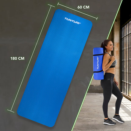 Voimistelumatto TUNTURI Fitnessmat NBR, sininen