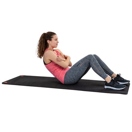 Voimistelumatto TUNTURI Fitnessmat Pro, 140cm, musta
