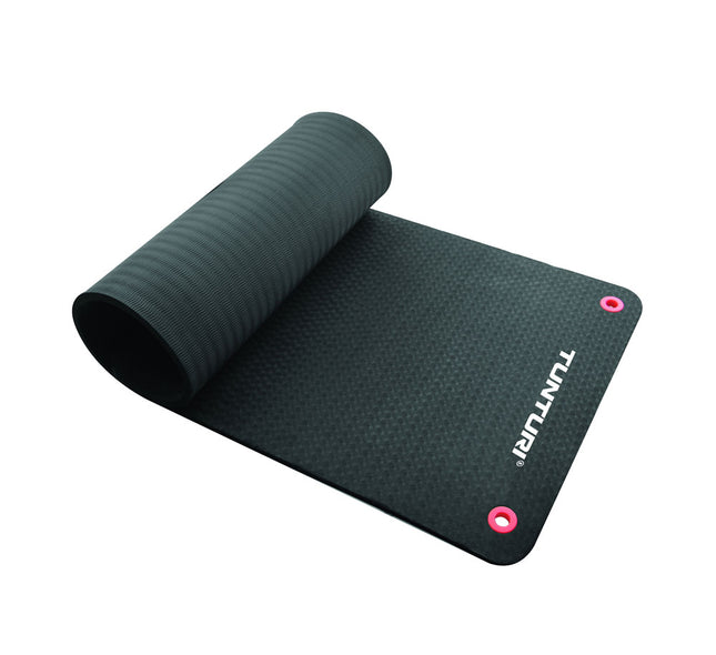 Voimistelumatto TUNTURI Fitnessmat Pro, 140cm, musta