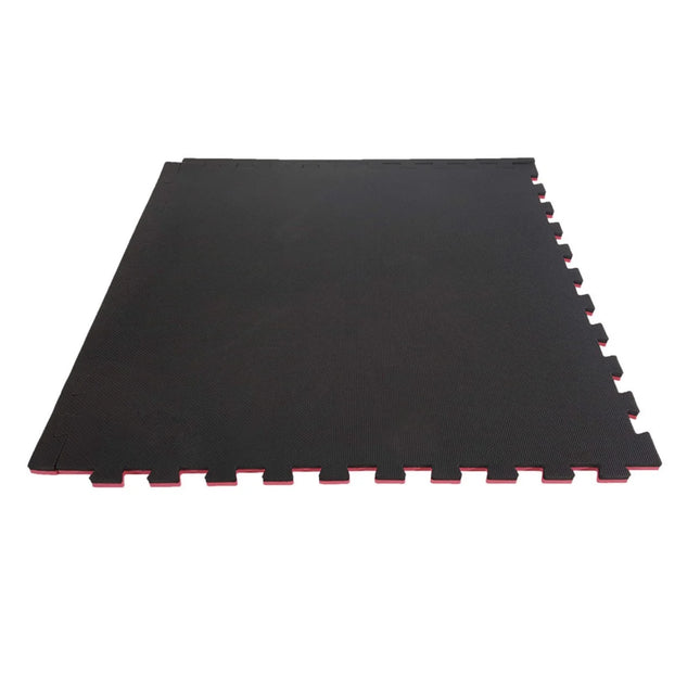 Voimistelumatto TUNTURI Karate Puzzle Mat, musta-punainen
